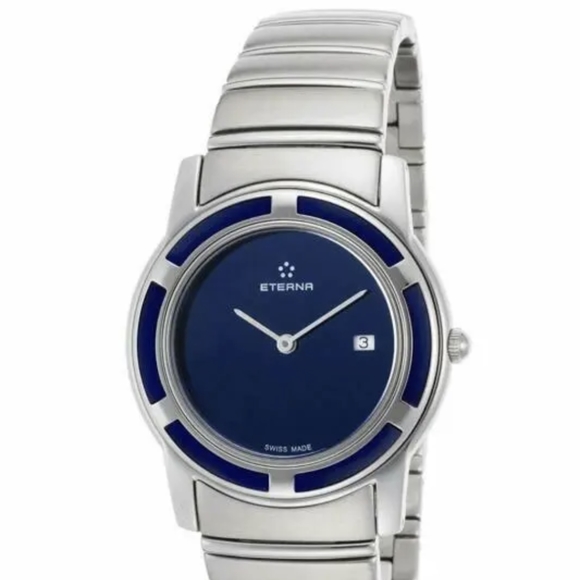 Eterna Women's Galaxis Stainless Steel Blue Dial Watch 11350641790138FRA - Picture 4 of 4